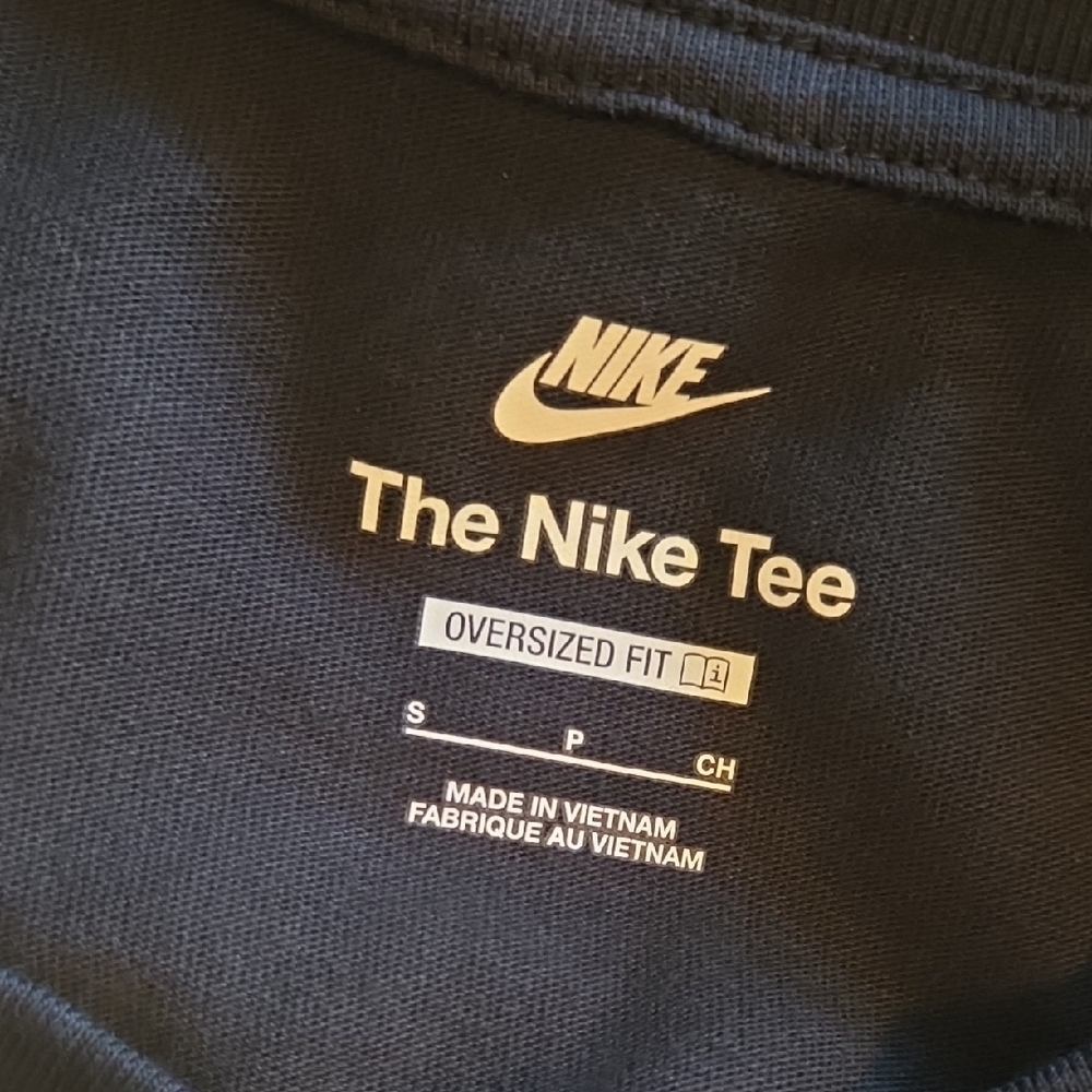 Nike Pegasus Just Do It Black Oversize Fit Tshirt - Picture 4 of 5
